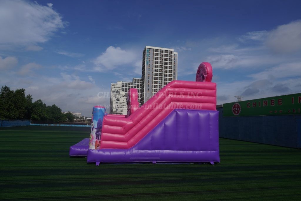 T8-1398C My Little Pony Bouncy Castle with Slide