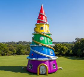 C1-690 Multi-Color Inflatable Christmas ...