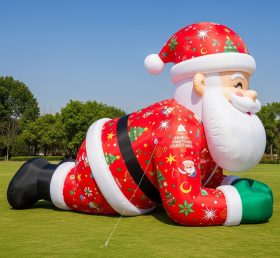C1-408 Lying inflatable Santa Claus