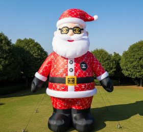 C1-421 Inflatable Santa Claus wearing tr...