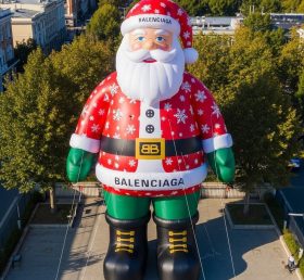 C1-428 Inflatable Santa Claus wearing tr...