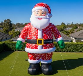 C1-427 Inflatable Santa Claus wearing tr...