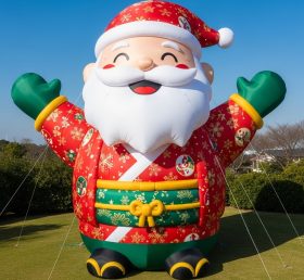 C1-441 Inflatable Santa Claus wearing a ...