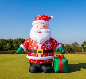 C1-442 Inflatable Santa Claus wearing a ...