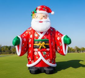 C1-447 Inflatable Santa Claus wearing a ...