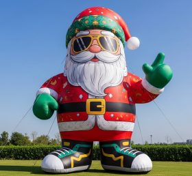 C1-456 Hip-hop style inflatable Santa Cl...