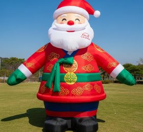 C1-476 Inflatable Santa Claus dressed in...