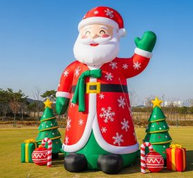 C1-479 Inflatable Santa Claus dressed in...