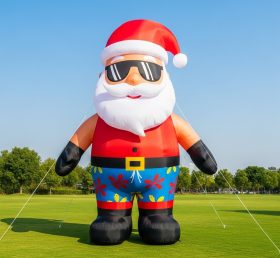 C1-481 Summer style inflatable Santa Cla...
