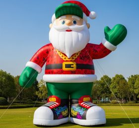 C1-484 Hip-hop style inflatable Santa Cl...