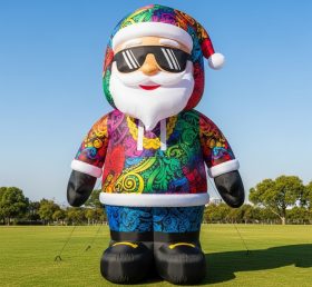 C1-485 Hip-hop style inflatable Santa Cl...