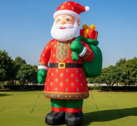 C1-494 Inflatable Santa Claus in traditi...