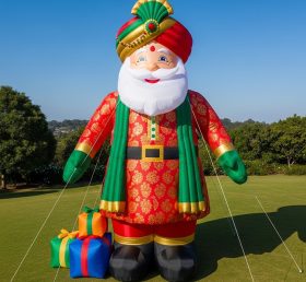 C1-497 Inflatable Santa Claus in traditi...