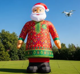 C1-495 Inflatable Santa Claus in traditi...