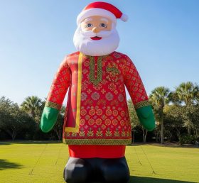 C1-496 Inflatable Santa Claus in traditi...