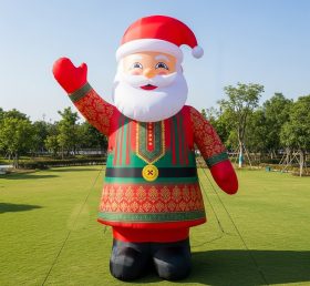C1-498 Inflatable Santa Claus in traditi...