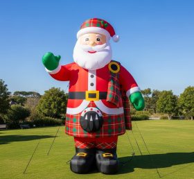 C1-499 Inflatable Santa Claus in traditi...