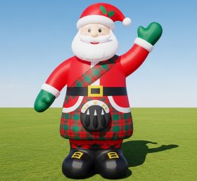 C1-500 Inflatable Santa Claus in traditi...