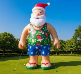 C1-502 Summer style inflatable Santa Cla...