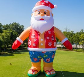 C1-504 Summer style inflatable Santa Cla...