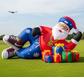 C1-515 Hip-hop style inflatable Santa Cl...