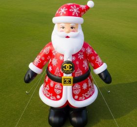 C1-530 Inflatable Santa Claus wearing fa...