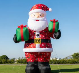 C1-532 Inflatable Santa Claus wearing fa...