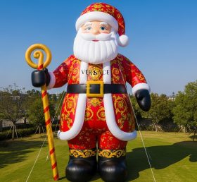 C1-538 Inflatable Santa Claus wearing fa...