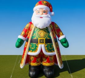 C1-536 Inflatable Santa Claus wearing fa...
