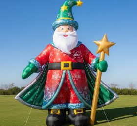 C1-540 Wizard-style inflatable Santa Cla...