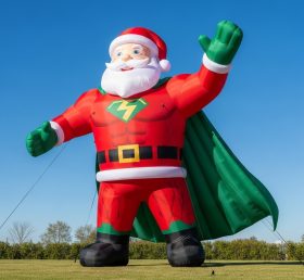C1-541 Superman-style inflatable Santa C...