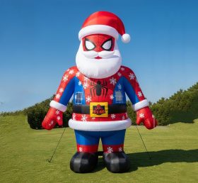 C1-545 Spiderman style inflatable Santa ...