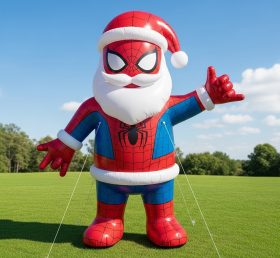 C1-548 Spiderman style inflatable Santa ...