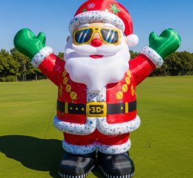 C1-552 Hip-hop style inflatable Santa Cl...