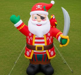 C1-574 Pirate-style inflatable Santa Cla...