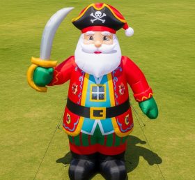 C1-571 Pirate-style inflatable Santa Cla...