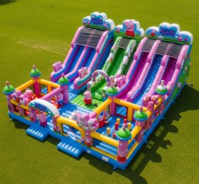 T6-6266 Peppa Pig Theme Inflatable Funci...