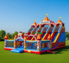 T6-6298 Circus Theme Inflatable Playgrou...
