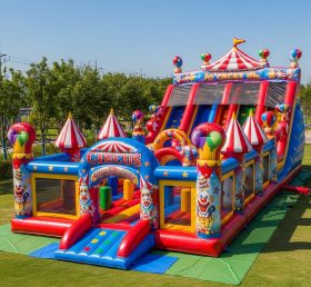 T6-6299 Circus Theme Inflatable Playgrou...