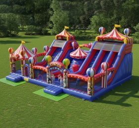 T6-6300 Circus Theme Inflatable Playgrou...