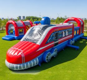 T6-6314 Train Theme Inflatable Playgroun...