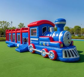 T6-6318 Train Theme Inflatable Playgroun...