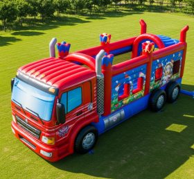 T6-6322 Monster Trucks Theme Inflatable ...