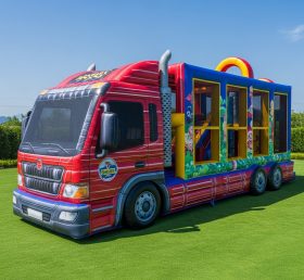 T6-6323 Monster Trucks Theme Inflatable ...