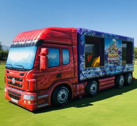 T6-6324 Monster Trucks Theme Inflatable ...