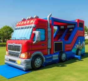 T6-6325 Monster Trucks Theme Inflatable ...