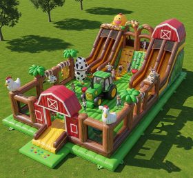 T6-6353 Farm Theme Inflatable Playground