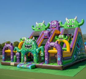 T6-6359 Monster Theme Inflatable Playgro...