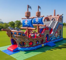 T6-6360 Pirates Theme Inflatable Playgro...