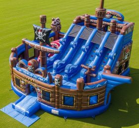 T6-6362 Pirates Theme Inflatable Playgro...